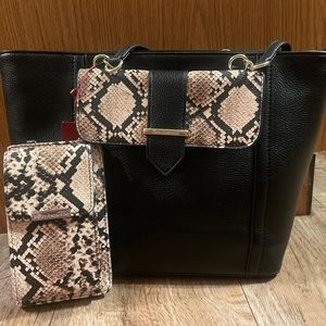 Snake Skin Purse and Wallet